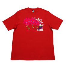 Load image into Gallery viewer, &quot;Wonderland&quot; Cut and Sew Wide-body Tee Red / White