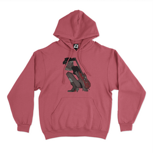 "She's Thee Stallion" Basic Hoodie Pink