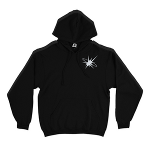 "I’m The King, I’m The Peasant And The Fighter" Basic Hoodie Black / White