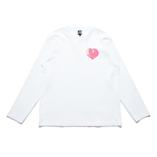 Load image into Gallery viewer, &quot;the space guardian&quot; Cut and Sew Wide-body Long Sleeved Tee White