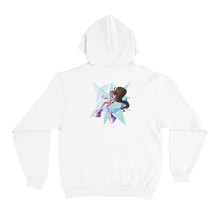 Load image into Gallery viewer, “the space guardian&quot; Basic Hoodie Light White