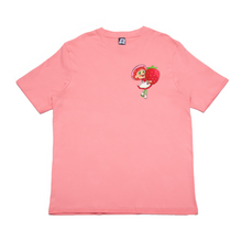 Load image into Gallery viewer, &quot; Strawberry Doll &quot; Cut and Sew Wide-body Tee Salmon Pink