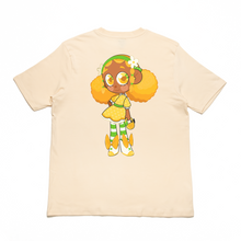 Load image into Gallery viewer, &quot; Orange Doll &quot; Cut and Sew Wide-body Tee Beige