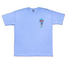 Load image into Gallery viewer, &quot; Blueberry Doll &quot; Taper-Fit Heavy Cotton Tee Sky Blue