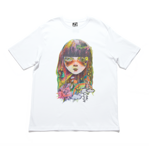 "Love" Cut and Sew Wide-body Tee White