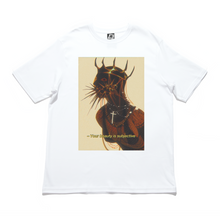 Load image into Gallery viewer, “Beauty&quot; Cut and Sew Wide-body Tee White/Black