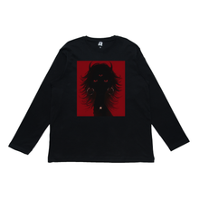 Load image into Gallery viewer, &quot;Third Eye&quot; Cut and Sew Wide-body Long Sleeved Tee Black