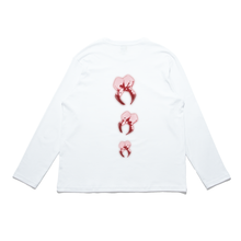 Load image into Gallery viewer, &quot;Slasher Ed&quot; Cut and Sew Wide-body Long Sleeved Tee White
