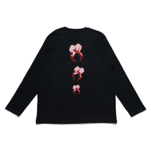 Load image into Gallery viewer, &quot;Slasher Ed&quot; Cut and Sew Wide-body Long Sleeved Tee Black