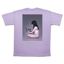 Load image into Gallery viewer, &quot;MIrror&quot; Taper-Fit Heavy Cotton Tee Violet