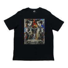 Load image into Gallery viewer, &quot;D2&quot; Cut and Sew Wide-body Tee White/Black