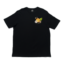 Load image into Gallery viewer, &quot;Summer Citrus&quot; Cut and Sew Wide-body Tee Black