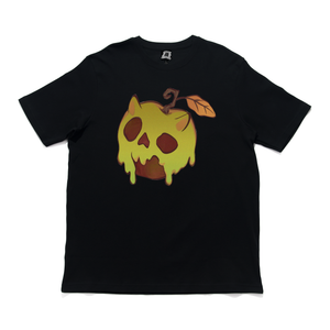"Green Apple" Cut and Sew Wide-body Tee Black