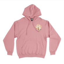 Load image into Gallery viewer, &quot;Sleepy Days&quot; Basic Hoodie Black/Pink