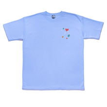 Load image into Gallery viewer, &quot; Rhinestone Cow Girl &quot; Taper-Fit Heavy Cotton Tee Sky Blue