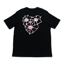 Load image into Gallery viewer, &quot;Empathy &amp; Heart&quot; Cut and Sew Wide-body Tee Black