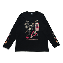 Load image into Gallery viewer, &quot;Daisy&quot; Cut and Sew Wide-body Long Sleeved Tee Beige/Black/Red