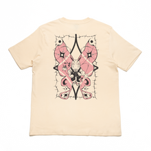 Load image into Gallery viewer, &quot;Moth&quot; Cut and Sew Wide-body Tee Beige