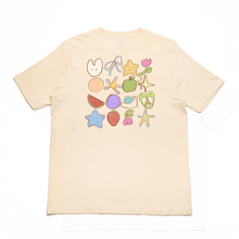 Load image into Gallery viewer, &quot;Jai&quot; Cut and Sew Wide-body Tee White/Beige