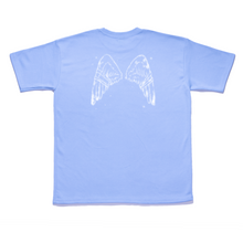 Load image into Gallery viewer, &quot;Vanitas&quot; Taper-Fit Heavy Cotton Tee Sky Blue