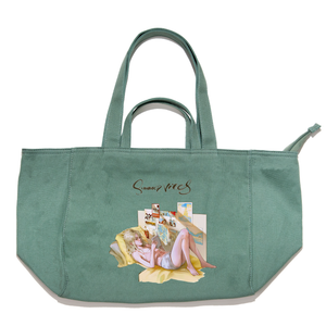 "Summer" Tote Carrier Bag Green
