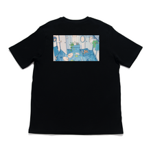 Load image into Gallery viewer, &quot;Flooded&quot; Cut and Sew Wide-body Tee White/Black