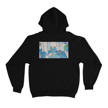 Load image into Gallery viewer, &quot;Flooded&quot; Basic Hoodie White/Black