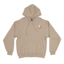 Load image into Gallery viewer, &quot;Cats and Clouds&quot; Basic Hoodie White/Beige/Black