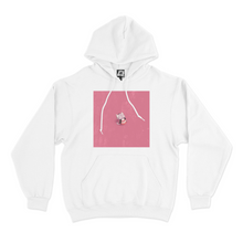 Load image into Gallery viewer, &quot;Angy&quot; Basic Hoodie White/Pink