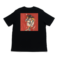 Load image into Gallery viewer, &quot;Ryuko&quot; Cut and Sew Wide-body Tee Black