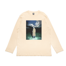 Load image into Gallery viewer, &quot;Kimmyo&quot; Cut and Sew Wide-body Long Sleeved Tee Black/Beige