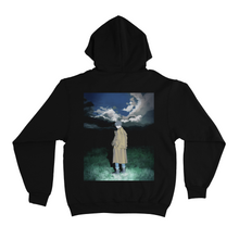 Load image into Gallery viewer, &quot;Kimmyo&quot; Fleece Hoodie Black/Beige