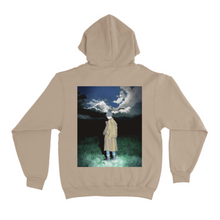 Load image into Gallery viewer, &quot;Kimmyo&quot; Fleece Hoodie Black/Beige