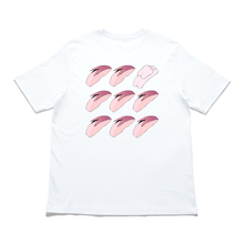 Load image into Gallery viewer, &quot;Apple&quot; Cut and Sew Wide-body Tee White
