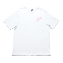 Load image into Gallery viewer, &quot;Apple&quot; Cut and Sew Wide-body Tee White