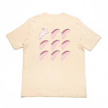 Load image into Gallery viewer, Bunny&quot; Cut and Sew Wide-body Tee Beige
