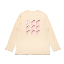 Load image into Gallery viewer, &quot;Bunny&quot; Cut and Sew Wide-body Long Sleeved Tee Beige