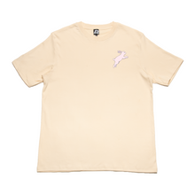 Load image into Gallery viewer, Bunny&quot; Cut and Sew Wide-body Tee Beige