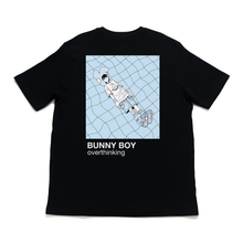 Load image into Gallery viewer, &quot;Bunny Boy&quot; Cut and Sew Wide-body Tee Beige/Black