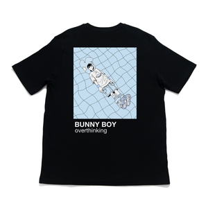 "Bunny Boy" Cut and Sew Wide-body Tee Beige/Black