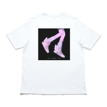 Load image into Gallery viewer, &quot;fuwatto&quot; Cut and Sew Wide-body Tee White