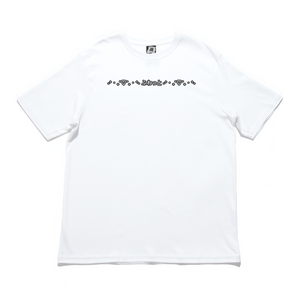 "fuwatto" Cut and Sew Wide-body Tee White