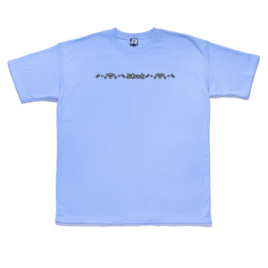 "fuwatto" Taper-Fit Heavy Cotton Tee Sky Blue