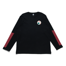 Load image into Gallery viewer, &quot;Kentoo&quot; Cut and Sew Wide-body Long Sleeved Tee Black/White