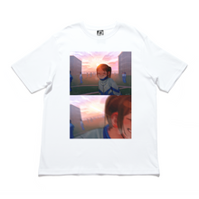 Load image into Gallery viewer, &quot;Youth&quot; Cut and Sew Wide-body Tee White/Red