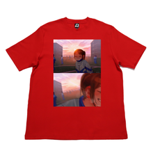 Load image into Gallery viewer, &quot;Youth&quot; Cut and Sew Wide-body Tee White/Red