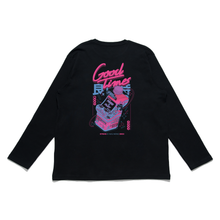 Load image into Gallery viewer, &quot;Good Times&quot; Cut and Sew Wide-body Tee Black