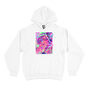 "Gaming" Basic Hoodie Black/White