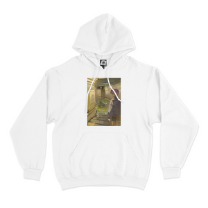 "Missing" Basic Hoodie White