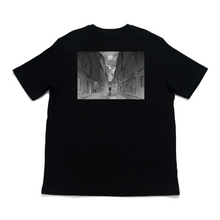 Load image into Gallery viewer, &quot;Angel &amp; Midnight&quot; Cut and Sew Wide-body Tee White/Black